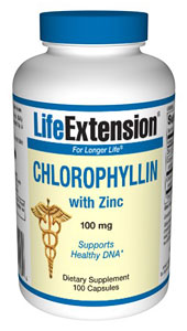 Chlorophyllin is standardized to provide consistent amounts in each capsule and to contain very low (or no) amounts of free copper. It has been estimated that the DNA in each cell of the body suffers 10,000 oxidative hits per day, leading to the formation of more than 20 different oxidative DNA lesions.48 Human studies show lifestyle and other environmental influences may profoundly modify outcomes of aging..