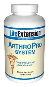 LifeExtension- ArthroPro System. Multiple degenerative processes occur during the aging process that allow for undesirable prostaglandin synthesis..