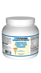 Enhanced Fiber Food Powder provides natural, bulk-producing soluble fiber. These fibers help maintain healthy bowel function and help maintain cholesterol levels that are already within the normal range..