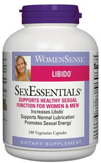 SexEssentials exceptional herbal blend provides pro-sexual nutrients in a formula designed specifically for women and men who want to put the zest back in their sex life..