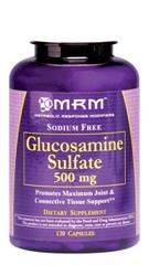 Glucosamine Sulfate KCI (500 mg 120 caps) Metabolic Response Modifiers