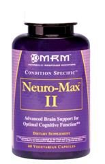 Enhance your mental acuity, remember more and think on your toes. Neuro Max II is a great combination of natural mental ability enhancers, as suggested by clinical studies..