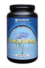 Flax n Whey has calories and essential fatty acids that help to reduce inflammation and aid strenuous workouts..