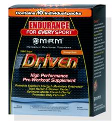 Individual MRM Driven packets for Pre-Workout satisfy your body's needs during intense physical exertion..