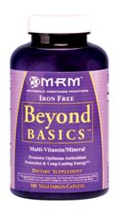 MRM's Multivitamin goes Beyond Basics with this formulation and includes numerous nutrients that your body not only needs, but also the nutrition your body uses to achieve maximum performance..