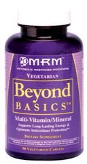 Multivitamin Beyond Basics from MRM is formulated for whole body performance..
