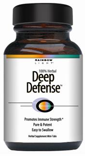 Deep Defense  1,100 mg hpe  
Long-term herbal tonic for promoting natural immunity*
.