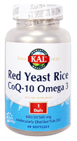 Red Yeast Rice CoQ-10 Omega 3 (60 softgel).