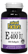 Vitamin E is a fat-soluble vitamin and antioxidant that protects cell membranes and prevents free radical damage, supporting the cardiovascular system and general health..