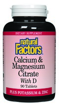 Calcium & Magnesium Citrate Plus D may help protect the body from stress. Magnesium works with calcium to provide help to these same body systems and participates in more than 50 different biochemical reactions. This formula also includes other minerals, including manganese, potassium and zinc and most importantly, Vitamin D is included because it allows the body to absorb and properly use calcium..