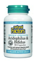 Natural Factors Acidophilus & Bifidus is a powerful probiotic.This synergistic combination supports intestinal tract health and contains goats milk, an excellent growth factor for beneficial micro-flora..
