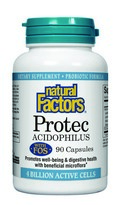 Natural Factors Protec with FOS is a synergistic combination that supports intestinal tract health and helps to maintain healthy micro-flora..