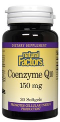 Natural Factors Coenzyme Q10 is blended in a base of rice bran oil (not soy oil) for enhanced absorption. Coenzyme Q10, also called Ubiquinone, is a natural substance essential to cellular energy production..
