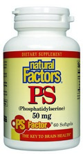 Phosphatidylserine (PS) is a natural nutrient found in the brain. Phosphatidylserine is the major phospholipid in the brain where it plays a major role in determining the integrity and fluidity of cell membranes..