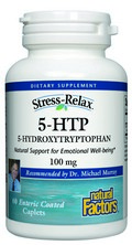 Supplementing with 5-HTP provides natural support for emotional well-being.
5-HTP may boost serotonin levels and reduce depression, obesity, insomnia, migraine headaches, and anxiety..