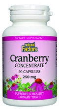 Cranberry juice (Vaccinium macrocarpon)  helps to support a healthy urinary tract..