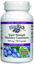 Natural Factors presents BlueRich capsules delivering unique health promoting compounds..