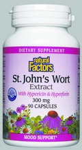 St. John's Wort Extract (300 mg 90 capsules) Natural Factors