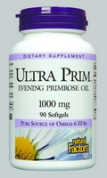 Ultra Prim EPO is a natural source of Omega-6 Essential Fatty Acids (EFAs), which are needed by women to help regulate vital body functions and enhance well-being.* Ultra Prim is cold-pressed and refined, and contains Vitamin E as a natural preservative..