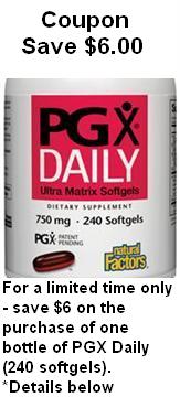 PGX Proprietary Blend (PolyGlycopplex) Highly purified fiber blend processed using advanced proprietary technology (UltraMatrix): Konjac (Amorphorohallus konjac) Root.