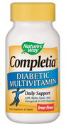 Specifically formulated for those with Diabetes, Daily Multivitamin and Mineral Supplement..