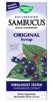 Sambucus is clinically tested safe and effective anti-viral. Safe to use year round or for cold and flu..