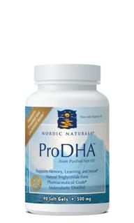 ProDHA is the way to ensure adequate intake of the essential brain nutrient, DHA. Supports Brain, Nervous System, and Visual Function.