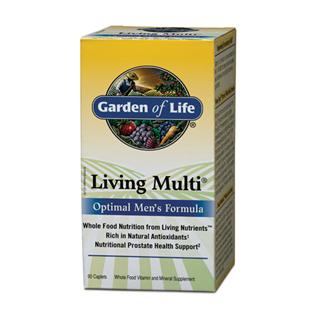 Living Multi Mens Formula contains high levels of zinc and selenium, as well as our unique Mens Blend with saw palmetto and lycopene to support prostate health..
