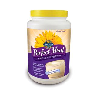 Perfect Meal is a delicious and satisfying high protein and high fiber dietary supplement, available in two great tasting natural flavors: creamy vanilla and milk chocolate. As part of a healthy diet and exercise program, Perfect Meal will help you successfully manage your weight by naturally curbing your appetite..