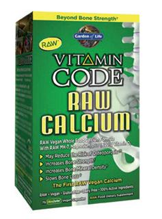 There are many advantages to choosing this plant-form calcium over a rock-source calcium. It is widely known that plants from nature are the preferred source of nutrients for the body. Of equal importance is that the plant-form calcium used in Vitamin Code RAW Calcium, Algas calcareas.sp, also provides 73 naturally occurring minerals and trace elements such as magnesium, silica, boron, vanadium and strontium that have all been linked to healthy bones..