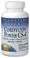 Planetary Herbals Cordyceps Power CS-4 recognized as a premier tonifier for athletes and anyone wanting to support energy and endurance. Planetary Herbals Cordyceps Power CS-4.