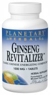 This dynamic combination is designed to support energy levels without the use of stimulants. Ginseng is a legendary tonifier first written about during the Sui Dynasty of China (580-601 A.D.). In traditional Chinese herbalism it is rarely used alone, but rather is combined with herbs considered to assist and augment its tonifying actions. Planetary Herbals Ginseng Revitalizer is based on a classic formula that has been in continued use since 1078 A.D. .