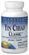 Yin Chiao has been a staple of traditional Chinese herbalists and acupuncturists, and a household name in China, for hundreds of years. It is used for imbalances associated with seasonal changes. Planetary Herbals Yin Chiao Classic is manufactured domestically to insure the purity of this time-honored classic..