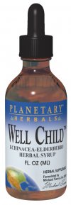 Well Child Echinacea-Elderberry Herbal Syrup is a dynamic seasonal health compound..