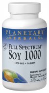 Full Spectrum Soy 1000 (240 tablets) Planetary Herbals