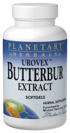 Patented and standardized Urovex Butterbur Extract supports healthy bladder function. .
