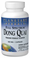 Dong quai is one of the most relied upon herbs worldwide to support a healthy female cycle. Used to build blood and promote pelvic circulation, it has remained one of the premier tonifiers of Chinese herbalism for more than 1000 years. Planetary Herbals Full Spectrum Dong Quai is prepared from the entire root - not just parts of the root - for balanced activity..