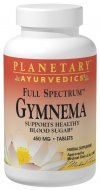 Gymnema, valued in Ayurvedic herbalism for centuries, maintains healthy blood sugar levels when used as part of the diet. It supports healthy glucose metabolism by mediation of insulin release and activity and supports healthy pancreatic function. Planetary Ayurvedics Full Spectrum Gymnema is standardized to 25% gymnemic acids and delivers the same potency used in research studies..