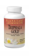 Triphala is the most highly revered of all Ayurvedic herbal formulas in India. Consisting of three uniquely sour and astringent fruits, Amla, Harada, and Behada, Triphala is a potent, yet gentle formula designed to support the body's natural digestive and cleansing processses. Triphala Gold is made from the highest quality, sustainably wild-harvested fruits that we have seen in 20 years of buying Triphala..