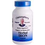 Herbal Iron (100 Caps) Dr Christophers Original Formula