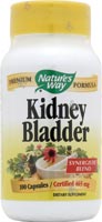 Nature's Way Kidney & Bladder (100 Caps) is a specially formulated product for the herbal support of bladder and kidneys.
