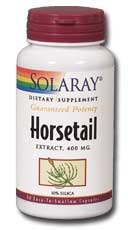 Horsetail extracts also abound in selenium, and because this element and silica help to promote circulation to the scalp, it helps to maintain hair, according to naturopaths..
