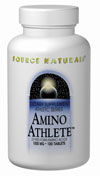 Amino Athlete (1000 mg 100 tabs) Source Naturals
