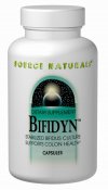 Source Naturals Bifidyn was developed by Dr. Khem Shahani, a prominent flora researcher at the University of Nebraska.  It contains two complementary form of bifidus. Bifidobacterium longum & Bifidobacterium bifidum. Bifidus supports human colon health by altering the intestinal ecology to favor 'friendly' flora. .