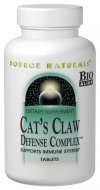 Cat's Claw Defense Complex  combines powerful herbs and nutrients known for their ability to support the immune system.  Included are legendary botanicals such as cat's claw, pau d'arco, reishi and aloe vera along with Plantoxidants and liver-supporting antioxidants..