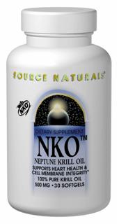NKO is an extract from Antarctic krill that is rich in cell
membrane building blocks: highly unsaturated phospholipids
co-functionalized with omega-3 fatty acids (EPA & DHA).  Although beneficial for both men and women, NKO also supports temporary relief of PMS symptoms..
