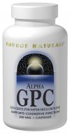 Alpha GPC (300 mg 30 caps) Source Naturals