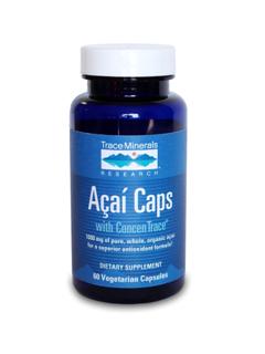 Acai Capsules (1000 mg - 60 caps) Trace Mineral Research