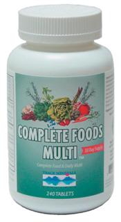 Complete Foods Multi (240 tab) Trace Mineral Research