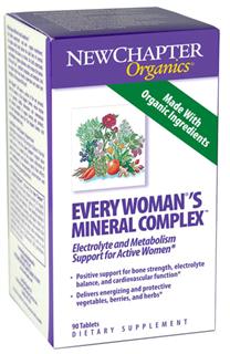 Every Womans Mineral Complex delivers 12 different easily digested and highly active probiotic minerals as well as 9 free-radical scavenging herbs cultured for maximum effectiveness..
